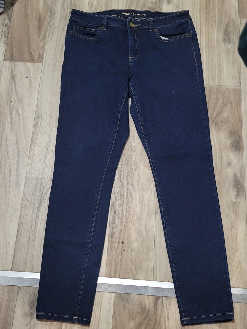 Michael Kors Women's Dark Blue Slim Jeans